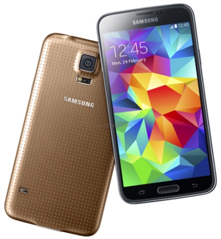 Внешший вид Samsung Galaxy S5