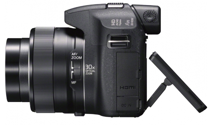 Вид сбоку на HX-200