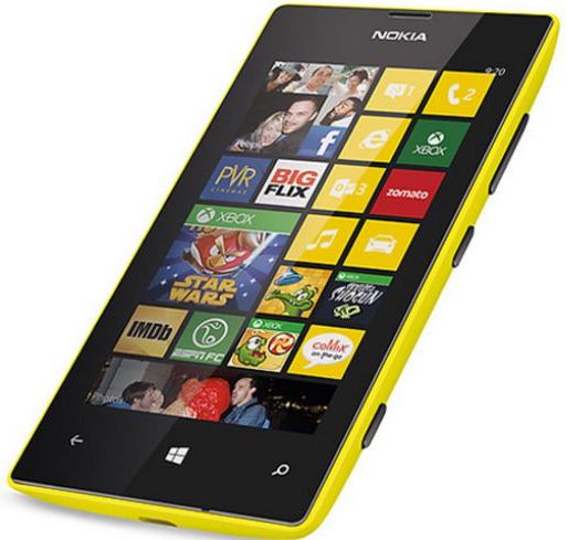 Lumia 520 экран