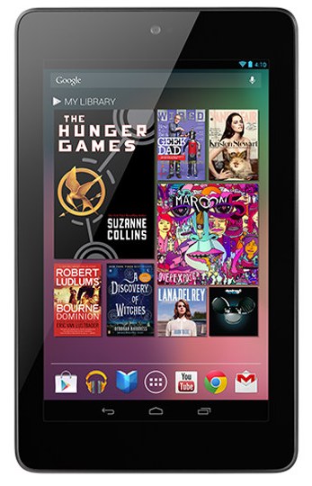 Nexus 7 вид спереди